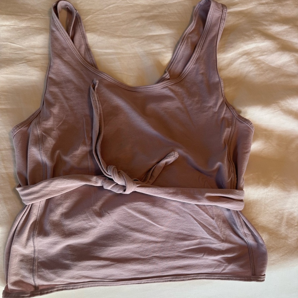 Lululemon it’s a tie tank top